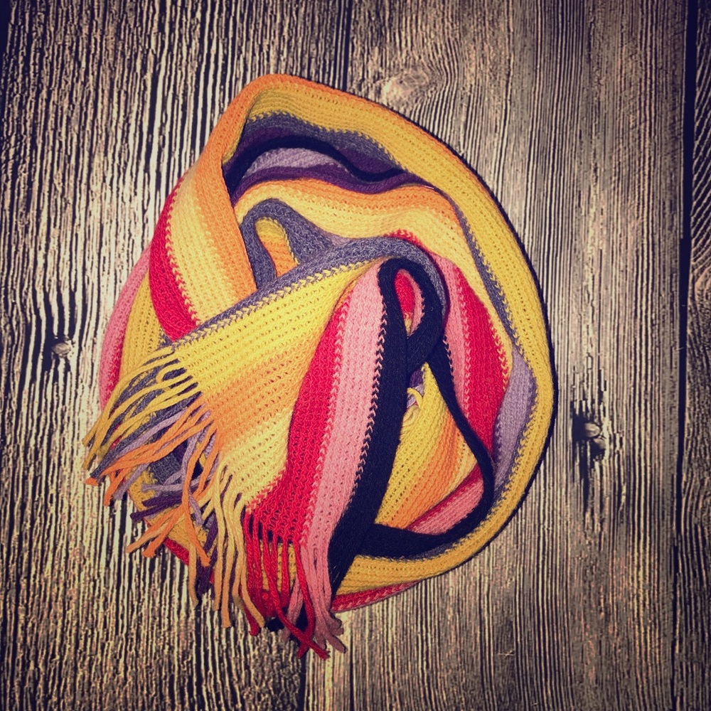 Lambswool Rainbow Scarf